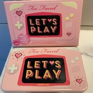 Too Faced Let's Play on the Fly Mini Eyeshadow Palette New In Box